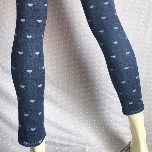 💄TAKE IT SALE💋AG Stevie Heart Print Jeans - Picture 5 of 6